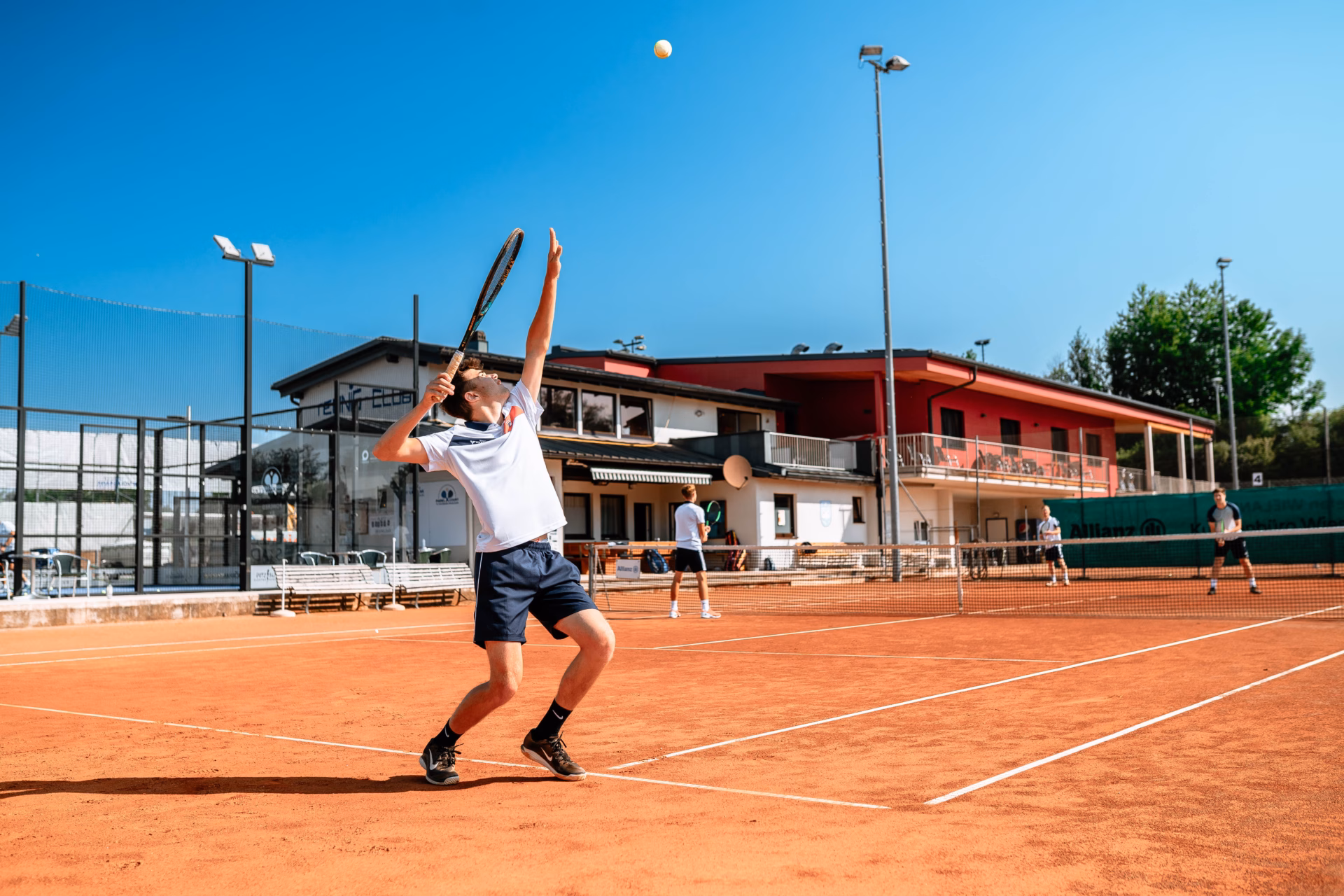 Aufschlagspiel - Tennis Wieselburg